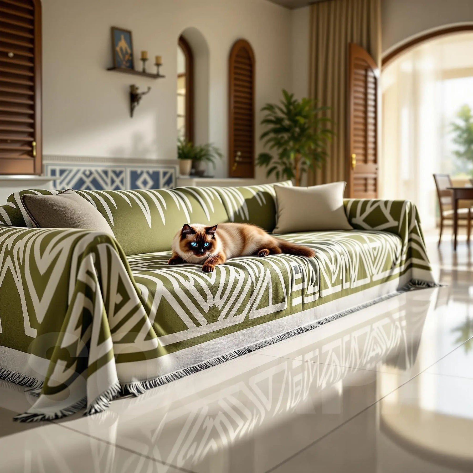 Capa Protetora Sofá PetSafe™ Anti-Pelos Anti-Arranhões e Anti Odores