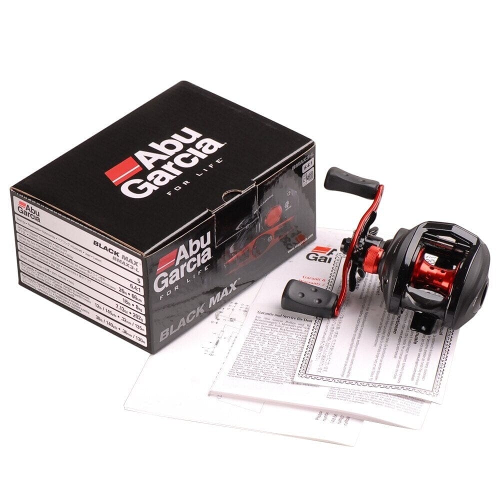 Carretilha Abu Garcia Black Max 3 [GANHE 1 ÓCULOS GRÁTIS] Pesca (Carretilha 7) Lojas Quinho 