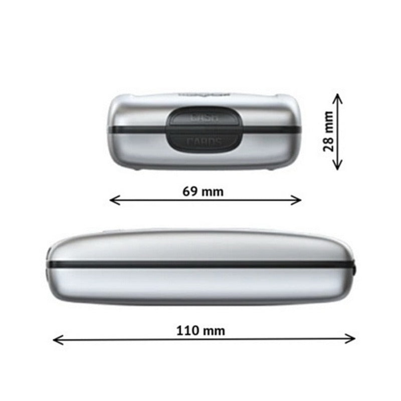 Carteira de Alumínio com Proteção