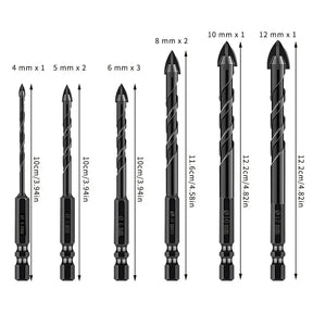 Conjunto de Brocas MultiFuro - Kit com 6 Unidades