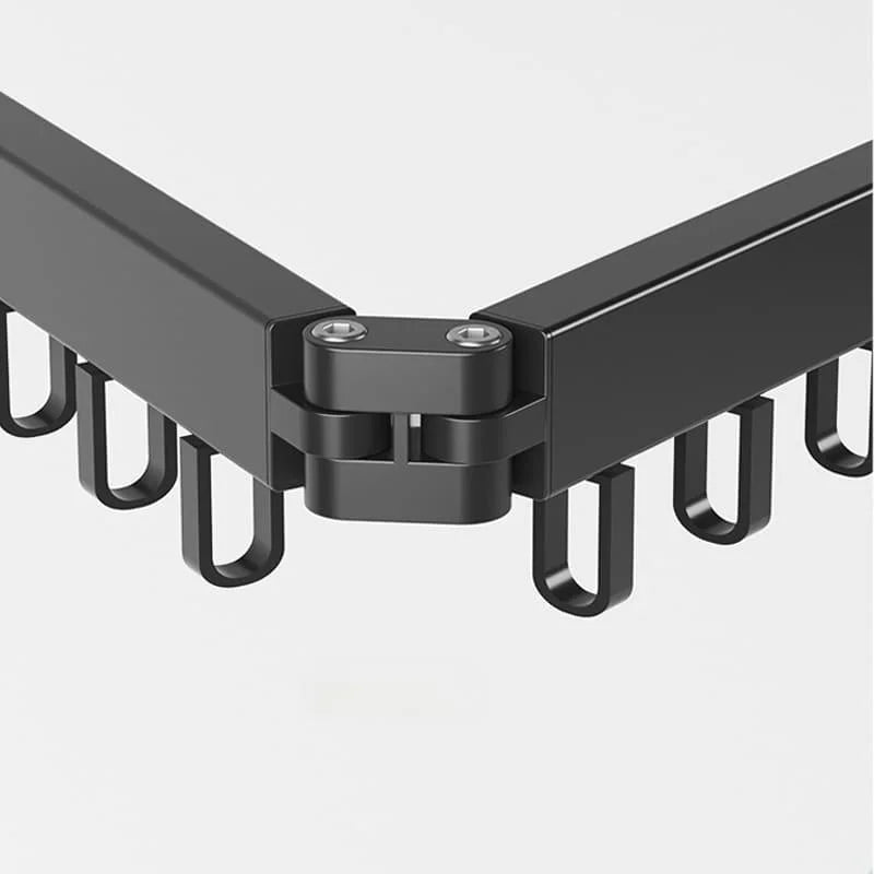 Varal Retrátil de Alumínio para Parede Suporta até 25kg