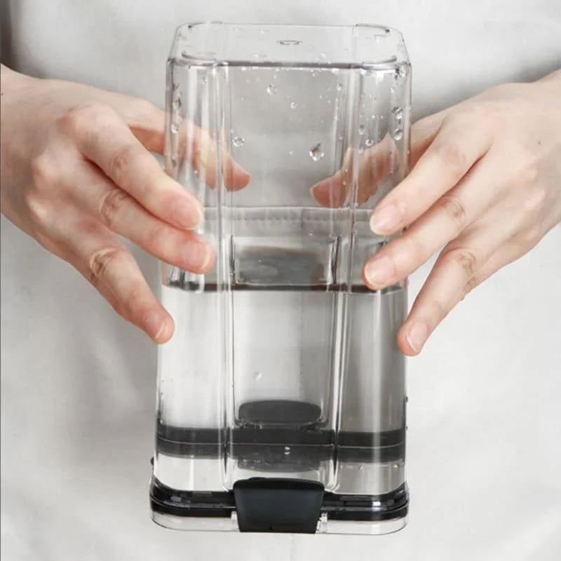 Potes Herméticos Transparente com Vedação para Mantimentos