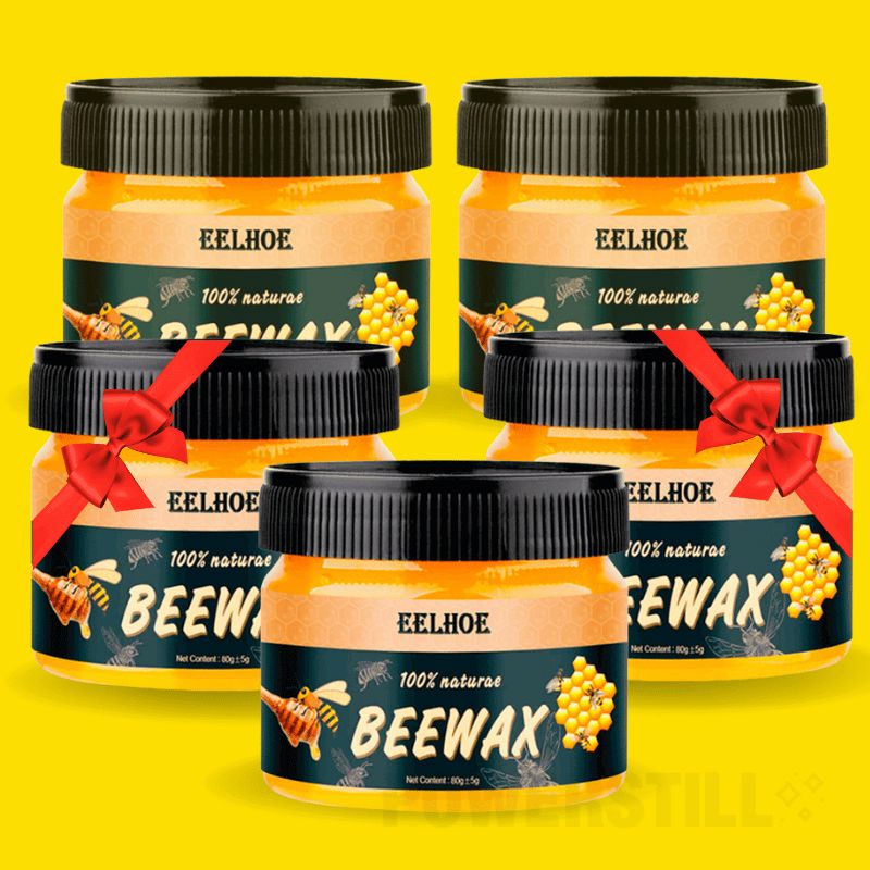 Cera de Mel para Polimento de Madeiras e Combate de Cupins + BRINDE