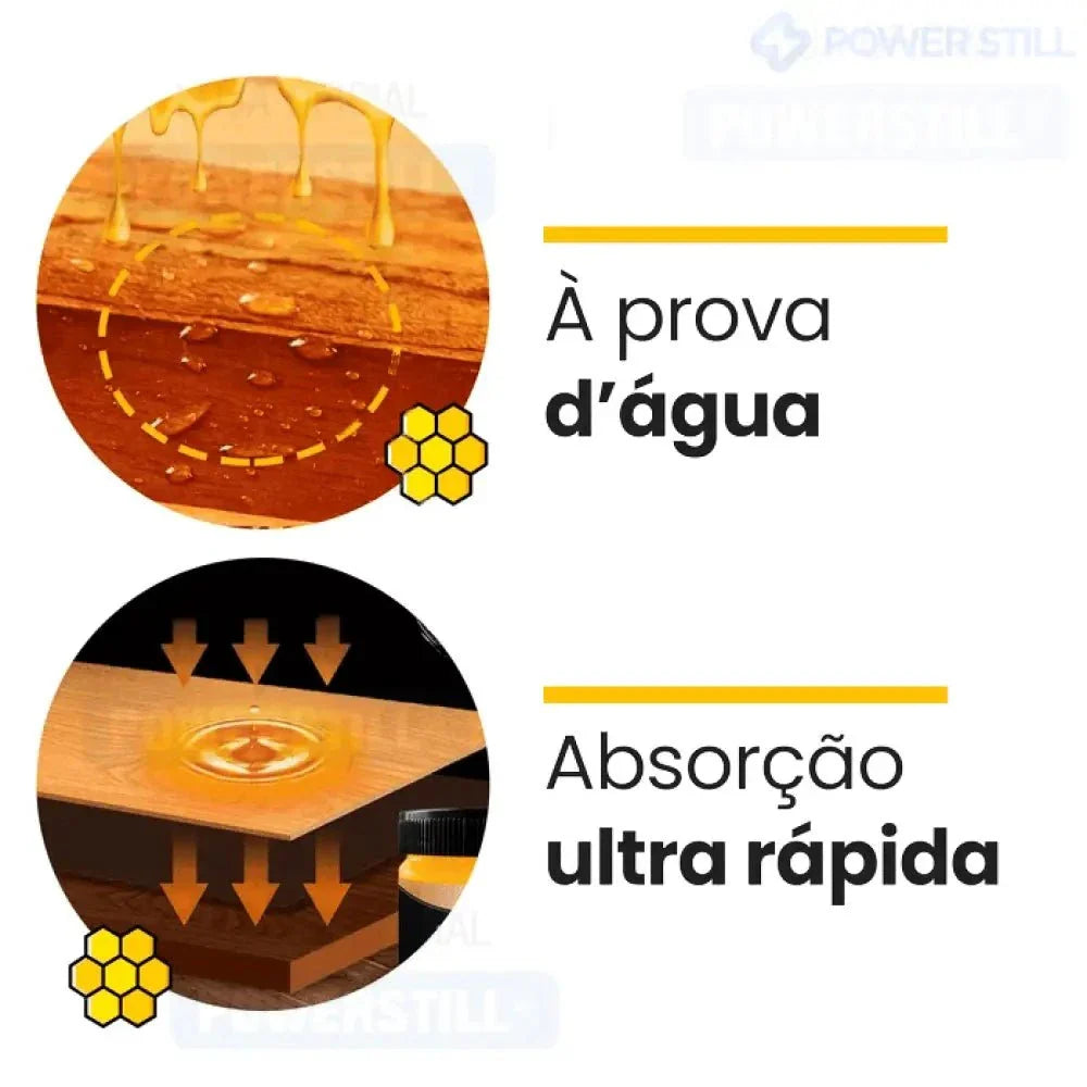 Cera de Mel para Polimento de Madeiras e Combate de Cupins + BRINDE