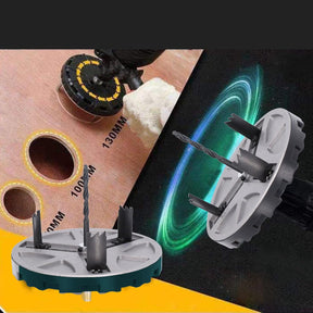 Gabarita Corte - Perfect Stell ®  Perfurador Multifuncional Ajustável 45-130mm