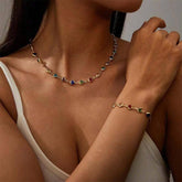 Choker & Pulseira Veneziana