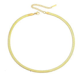 Colar de Malha Banhado a Ouro 18k