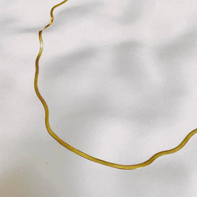 Colar de Malha Banhado a Ouro 18k