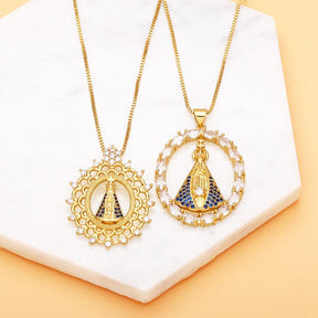 Colar Feminino Nossa Senhora Fé Eterna