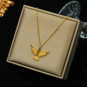 Colar Fênix Cravejado