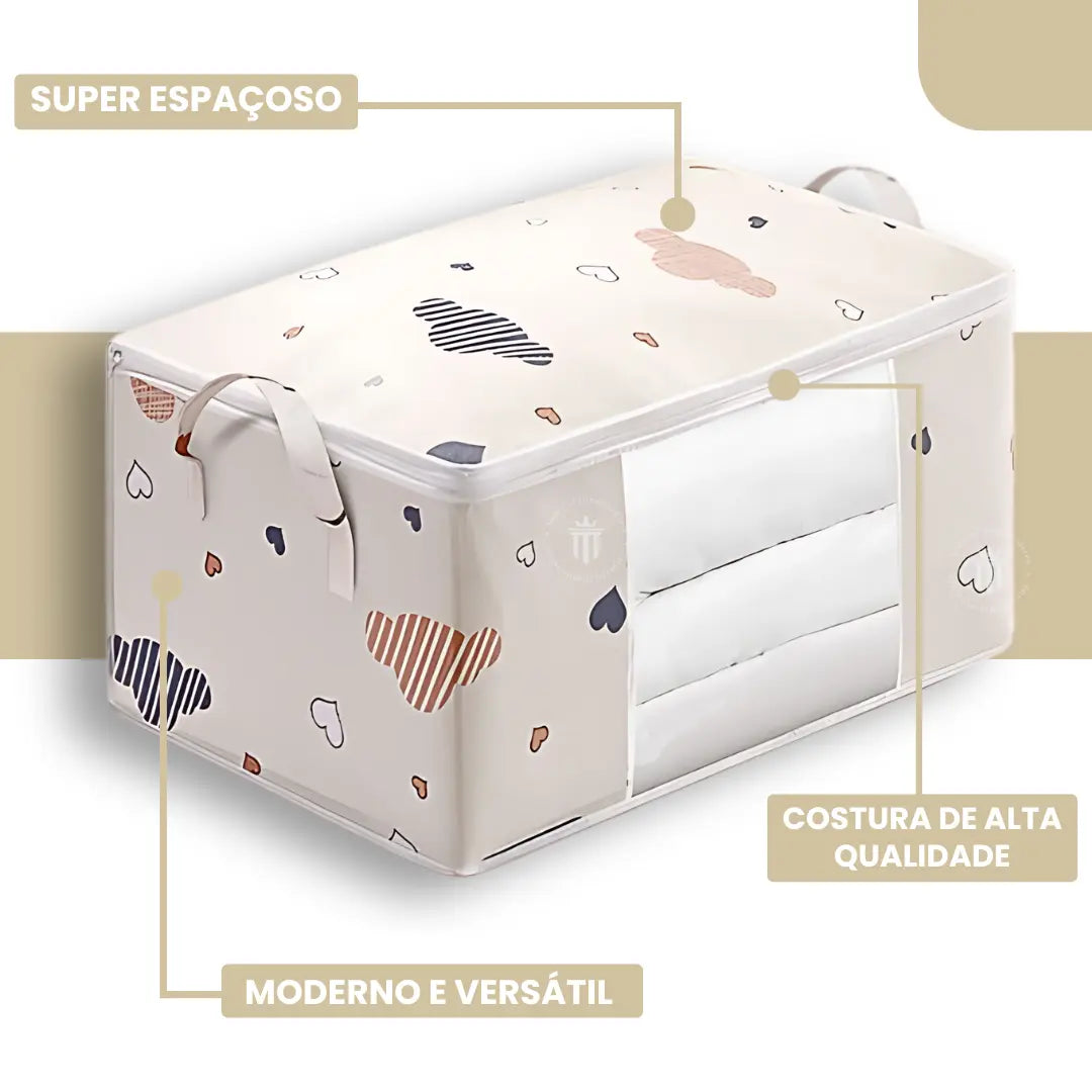 Organizador Dobrável Multiuso BoxLife® (Compre 1 Leve 2) + Brinde Exclusivo - Queima de Estoque!