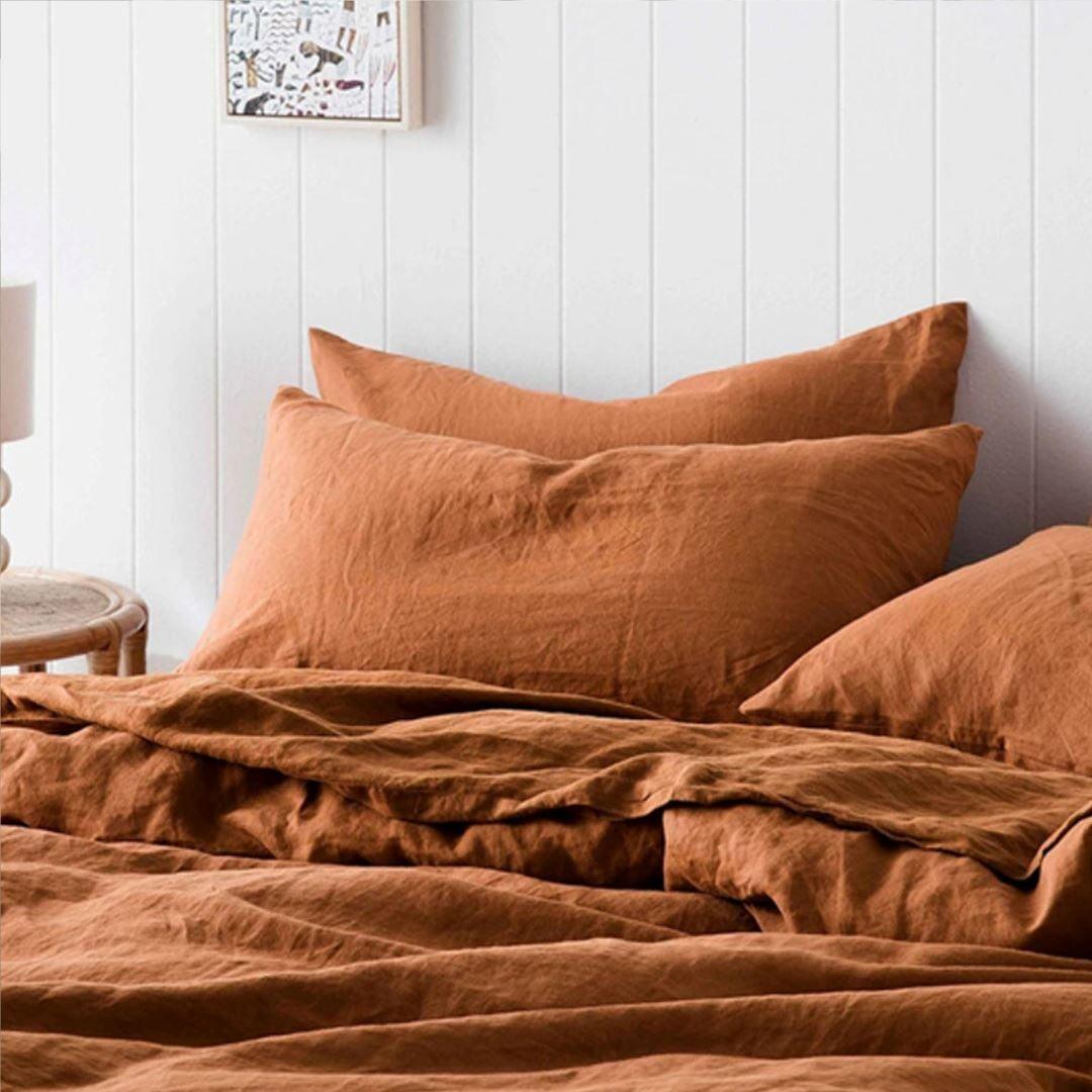 Conjunto de Fronhas de Linho 100%