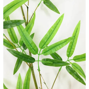 Kit 4 Planta Artificial Arvore Bambu Da Sorte 1.50cm Verde