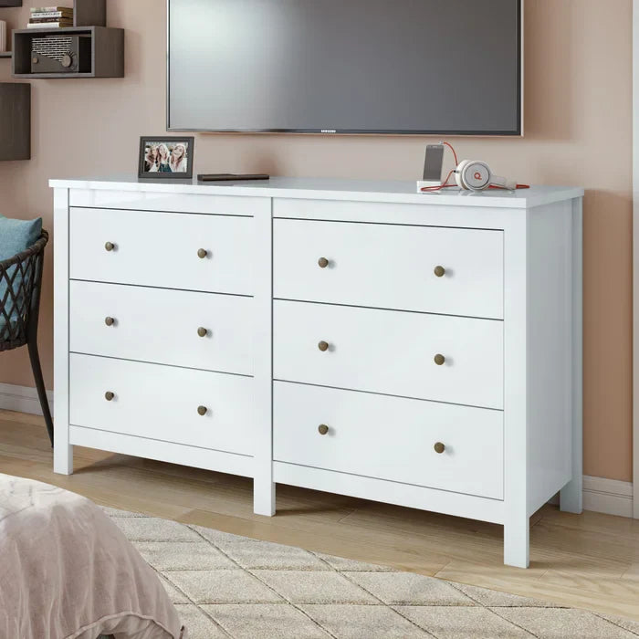 Cômoda 6 Gavetas Italia | Frete Grátis