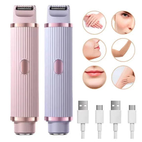 Depilador Elétrico Recarregável com Navalha Dupla