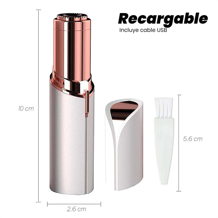 Depilador Facial En Forma De Pintalabios