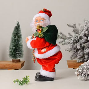Decorações de Natal Papai Noel Elétrico - Brinquedos de Natal