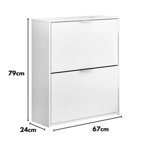 Sapateira 2 Portas Nulse | Branco