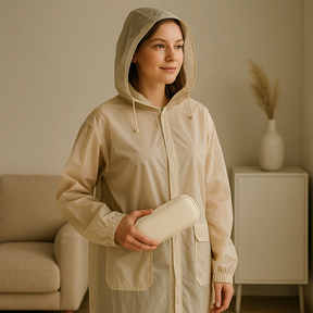 Mini Sombrinha Portátil + Capa de chuva