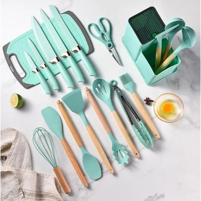 Kit Luxo 19 Peças para Sua Cozinha Organizada e Sofisticada