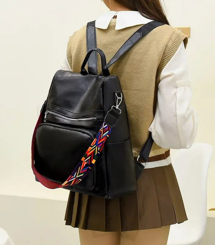 Mochila Feminina Impermeável  – Espaçosa, Versátil e Perfeita para Todas as Ocasiões.