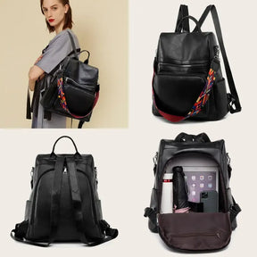 Mochila Feminina Impermeável  – Espaçosa, Versátil e Perfeita para Todas as Ocasiões.