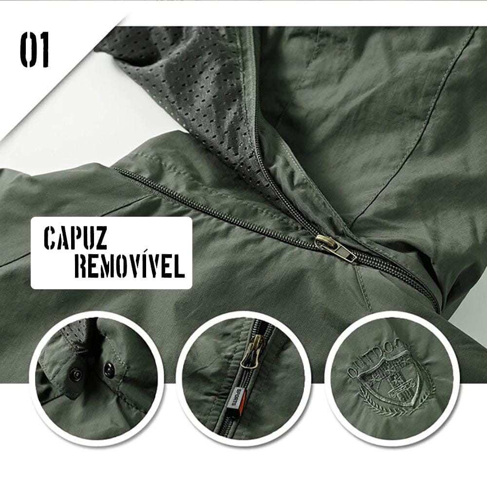 Jaqueta Tática Militar a Prova De Água