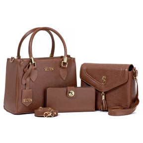 Kit Bolsa Transversal com Tote e Carteira