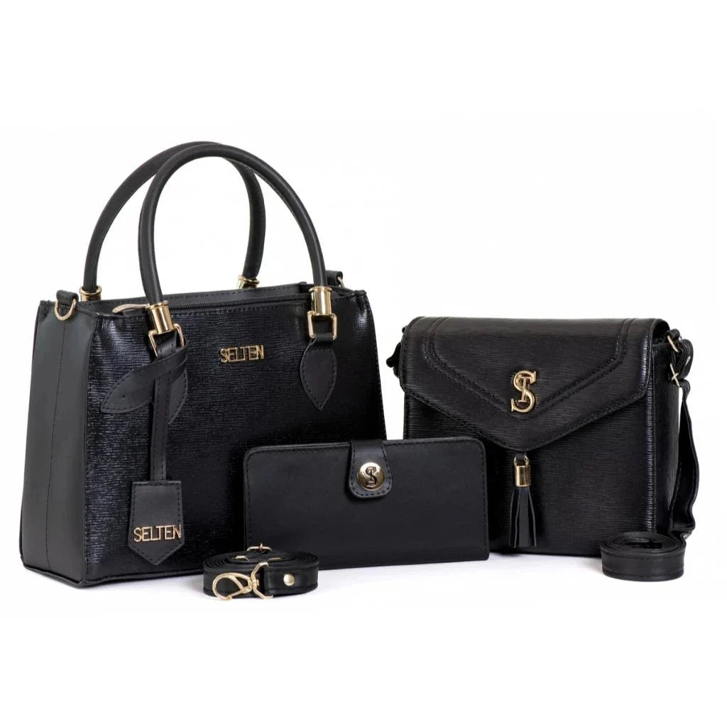 Kit Bolsa Transversal com Tote e Carteira