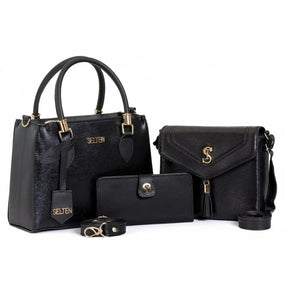 Kit Bolsa Transversal com Tote e Carteira