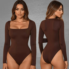 Kit com 2 Bodys Femininos Manga Longa