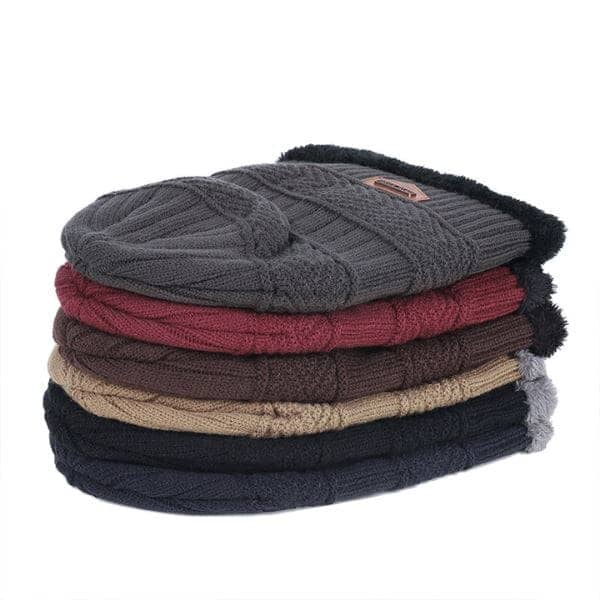 Kit Inverno 3 em 1 – Touca, Cachecol e Luva Impermeável