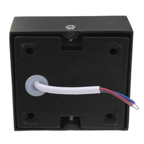 Luminária para Área Externa em Alumínio Preto 5W