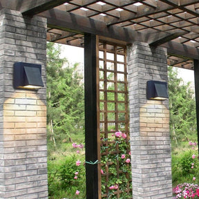 Luminária para Área Externa em Alumínio Preto 5W