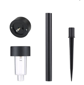 Luminária Para Jardim de Led com Painel Solar Kit com 12