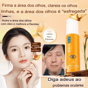 LuteinaRoll 5 em 1 ORIGINAL- Remove Olheiras, Reduz Bolsas e Revitaliza a Pele ao Redor dos Olhos
