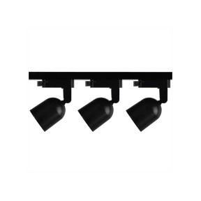 Trilho 3 Spots Led Bivolt 27w 3000k Preto