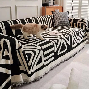 Capa Manta de Sofá Chenille