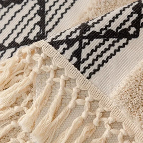 Capa Protetora Estilo Nórdico com Franjas Design 3D