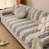 Capa Protetora Estilo Nórdico com Franjas Design 3D