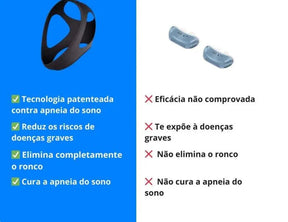 Máscara Para Apneia do Sono - Healovia