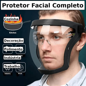Máscara Protetora de Serragem, Poeira e Faíscas FaceShield