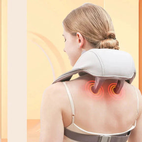 Massageador Inteligente com Aquecimento – Pescoço e Ombros Sem Dor