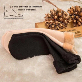 Meias Forradas - Pelúcia Baumont (Compre 3 LEVE 6)