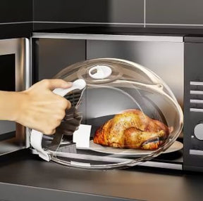 MicroTop - Tampa Estufa de Aquecimento para Micro-Ondas + Brinde Exclusivo - Entrega Grátis