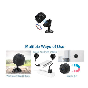 Mini Câmera WiFi com Visão Noturna