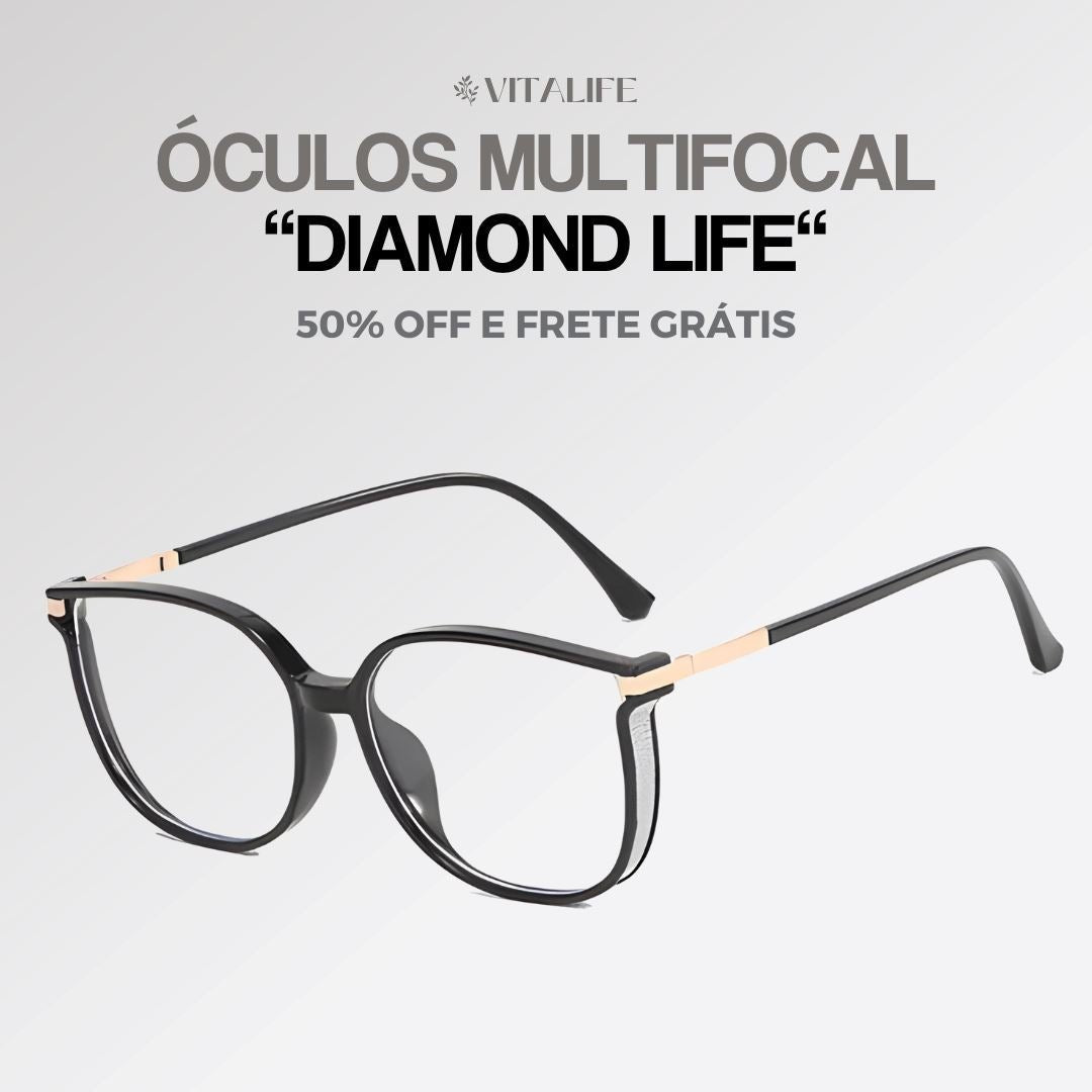 Óculos Multifocal Diamond Life