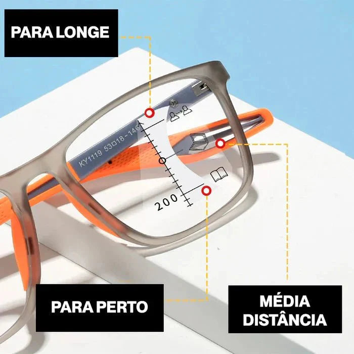 Óculos Multifocal Lex Vision [Tecnologia Adaptativa]