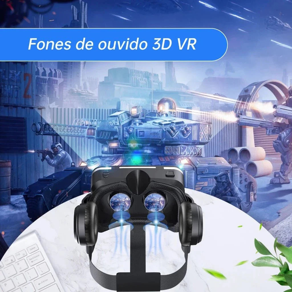 Óculos VR Realidade Virtual 3D