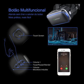 Óculos VR Realidade Virtual 3D